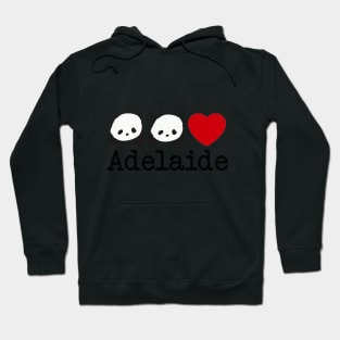 wang wang & funi love adelaide Hoodie